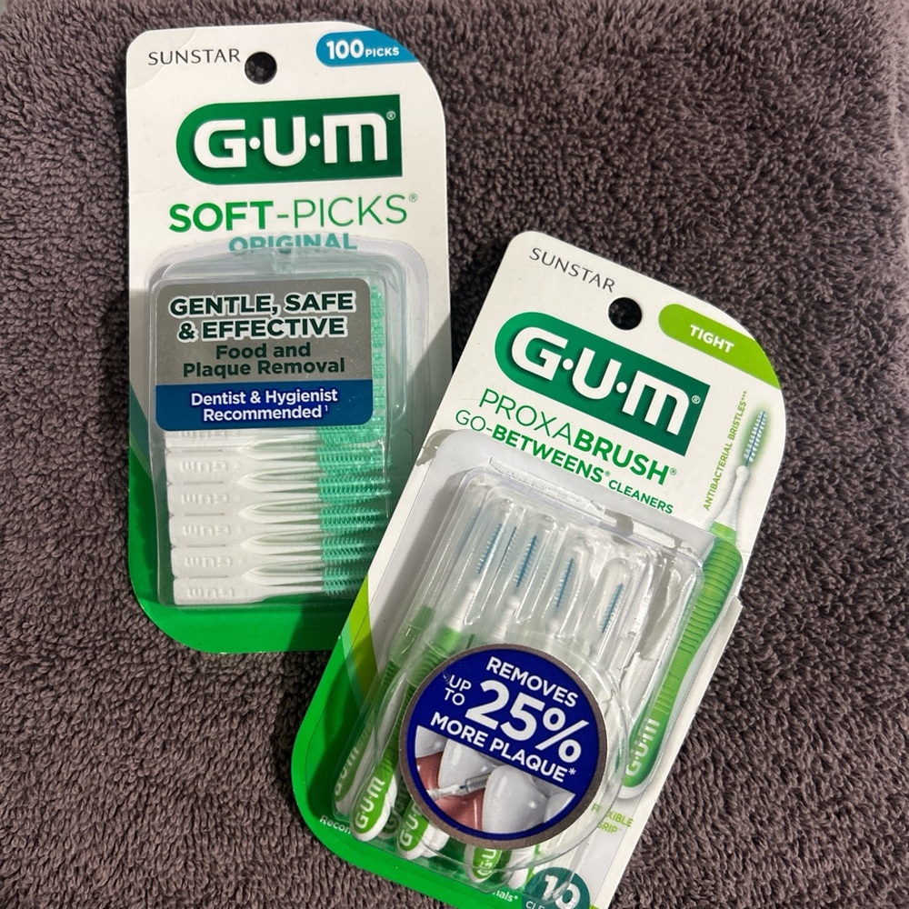Dental Care Set - Green and White